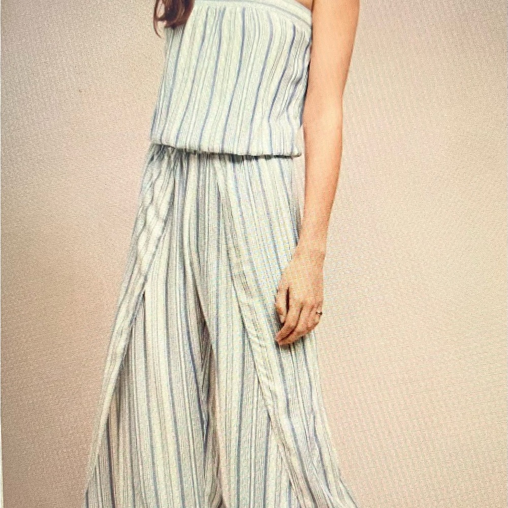 Anthropologie + Samantha Dru Strapless Emerson Jumpsuit XSP